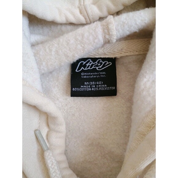 Kirby Men's Graphic Print Fleece Pullover Hoodie Size MEDIUM (38-40) - Picture 6 of 8